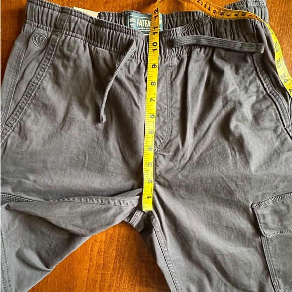 Fat Face•elastic waist cargo shorts•32” waist•cotton blend•dark charcoal gray - Picture 10 of 14